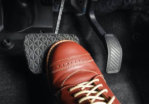 لرزش پدال ترمز