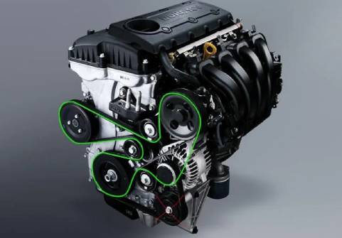 زمان تعویض تسمه دینام سراتو کوپه